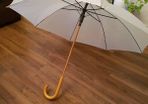 2 Ivory umbrellas