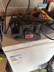 belt sander used