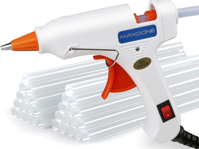 Hot Glue Gun Mini Glue Gun with 30pcs Glue Sticks Upgraded Version, 20W Hot Glue Gun Blue Fast Heating for DIY Craft Projects and Home Quick Repairs MULTIPLE COLOURS AVAILABLE (FREE POSTAGE)