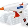 Hot Glue Gun Mini Glue Gun with 30pcs Glue Sticks Upgraded Version, 20W Hot Glue Gun Blue Fast Heating for DIY Craft Projects and Home Quick Repairs MULTIPLE COLOURS AVAILABLE (FREE POSTAGE) Image 2