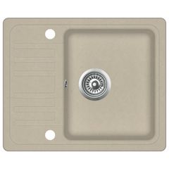 Granite Kitchen Sink Single Basin Beige