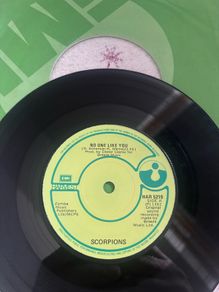 Scorpions vinyl single Irish pressing