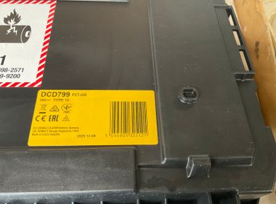 Dewalt drill box