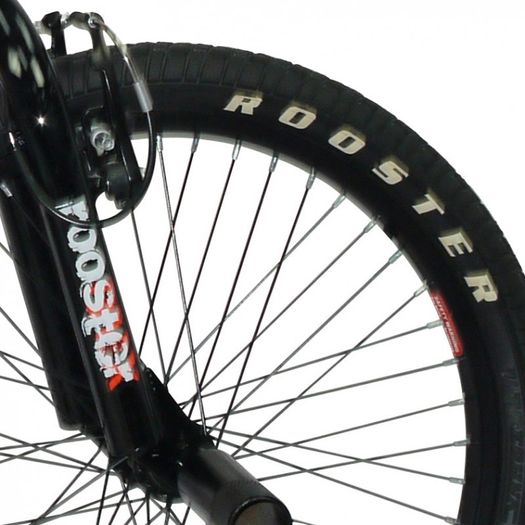 11" Rooster BIG DADDY, 20" Spoked Wheel, Neon Orange/Black