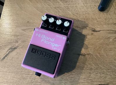 BOSS HF-2 Hi Band Flanger MIT guitar pedal