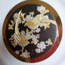 The Art of Chokin -  24kt Gold Trimmed Japanese 8" Ceramic Plate Image 6