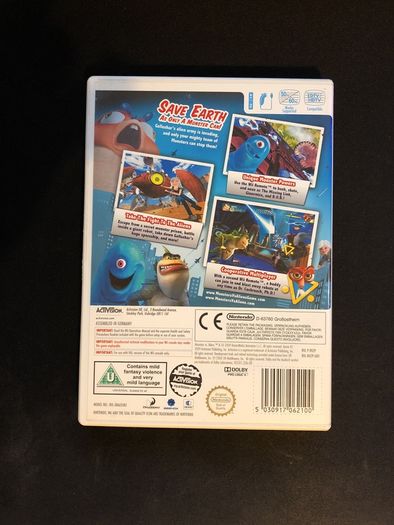 Monsters Vs Aliens Nintendo Wii