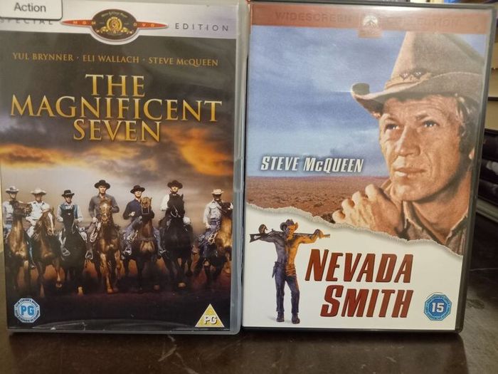 Western Movie Dvd Collection Bundle Classic Vintage Films Magnificent Seven True Grit The Alamo Etc