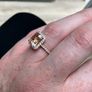 Ladies Morganite & Diamond ring Image 4