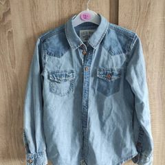 Boy shirt jeans 134 cm worn once Reserved