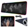 New Large Color LED Computer Mouse Pad World Map Gaming Mouse Keyboard Mat #1434 Image 4