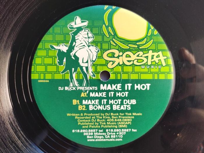 DJ BUCK - Make It Hot - Siesta Music Records - Early 00s US Tech House CLASSIC!