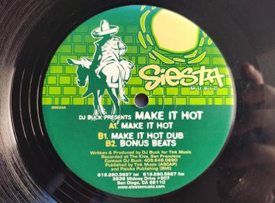 DJ BUCK - Make It Hot - Siesta Music Records - Early 00s US Tech House CLASSIC!