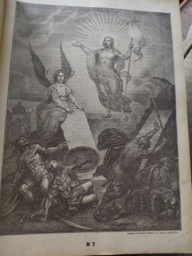 Vintage Catechisme en inages book of illustrations Paris 1927