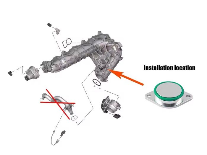 Valve Aluminum Gasket Kits For BMW 525d 530d  N57, N57S Diesel Engines f10 f11
