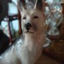 Vintage German Shepherd figure. Image 3