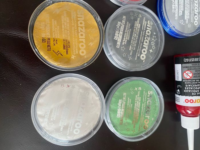 New Selection Of Snazaroo Face Paints