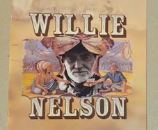 WILLIE NELSON old tour programme Country Music