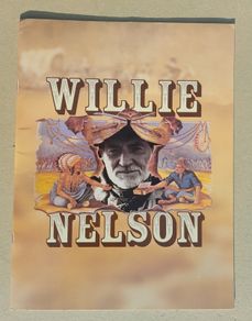 WILLIE NELSON old tour programme Country Music