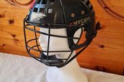 Vintage mycro huring helmet Size 11-17 years black In excellent condition