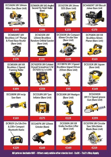 DeWalt Power Tools