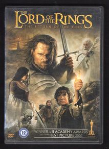 Lord Of The Rings The Return of the King DVD Movie. Staring Ian McKellen, Viggo Mortensen and Sean Astin