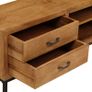TV Cabinet Solid Mango Wood 140x30x40 cm Image 2