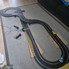 Scalextric START Set with Track Extension Pack 2 (Leap + Side Swipes)