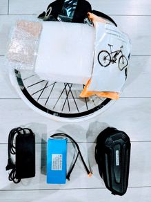 Electric bike converstion kit with battery