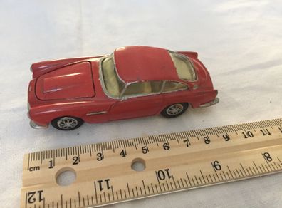 Corgi. Aston Martin DB4. Model number 218. Spoked wheels.