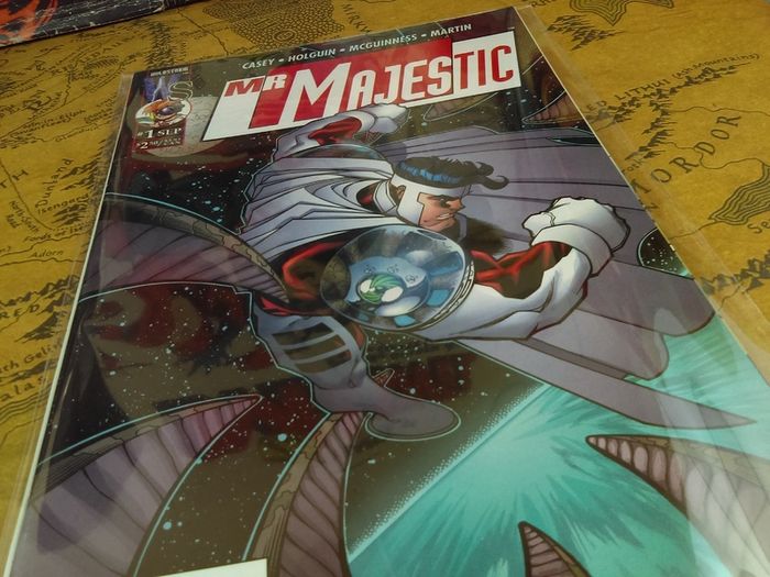 Mr Majestic ! First Issue ! Alternate Cover ! 1999 ! by Wildstorm !