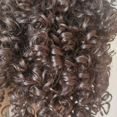Brown wig