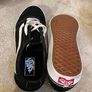 Vans Runners Black/White Canvas/Suede Image 2