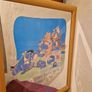Vintage Winnie the Pooh framed mirror picture Image 3