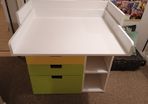 Changing Table and Drawer Unit