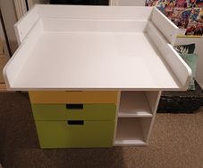 Changing Table and Drawer Unit