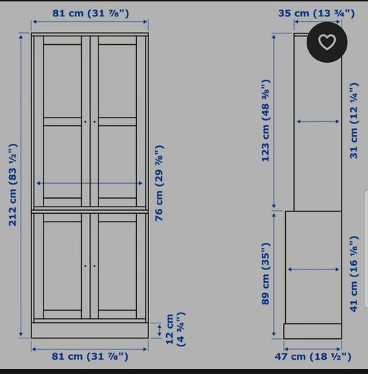 Cabinet - Ikea Havsta