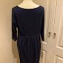 Masai viscose/elastane size 14 navy dress w pockets Image 4