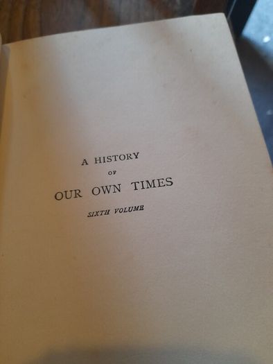 A History of Our Times Justin Mccarthy
