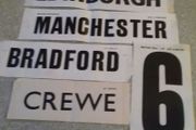 BR railway parcel coach labels (FREEPOST)