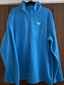 North Face half zip top