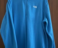 North Face half zip top