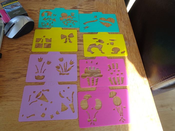 Card Marking Stencil Set for Sale