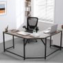 _Corner Desk, L-Shaped Computer Desk, Office Desk, Study Image 4