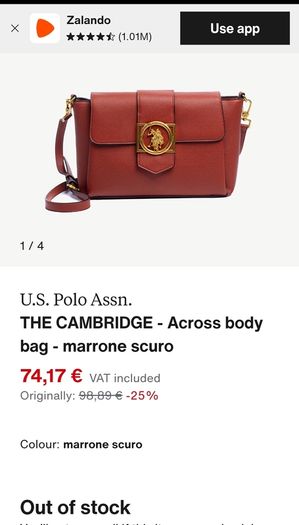 U.S. POLO ASSN   Brand New Luxury Handbag