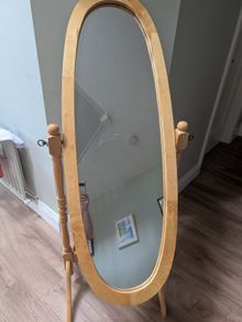 Oak Mirror