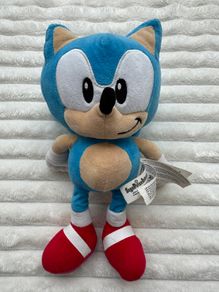 Sonic the Hedgehog Plush Toy Approx. 11 Sega Used Dirty PLease look at the pictures