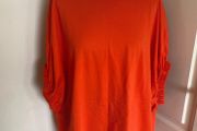 Long orange top Zara / suit 12-14