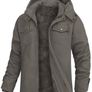 Brand New Xnova Men's Winter Parka Jacket Warm Fleece Lined Cargo Coat Image 2