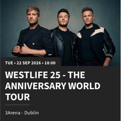 Westlife tickets